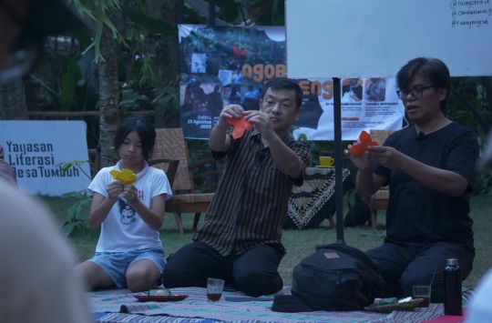 Melipat Origami, Merajut Asa: Kolaborasi Desa Indonesia–Jepang
